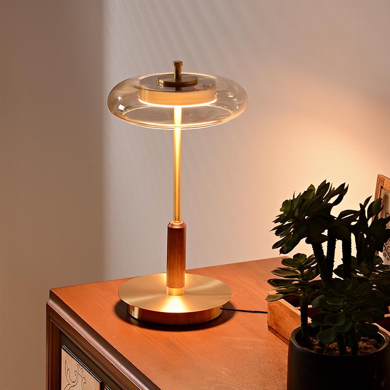 12W LED Copper Table Lamp Brig - Mushroom Table Lamp avis et prix