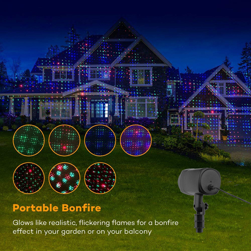20 Patterns Courtyard Projecti - Lighting Effect Home Decor avis et prix
