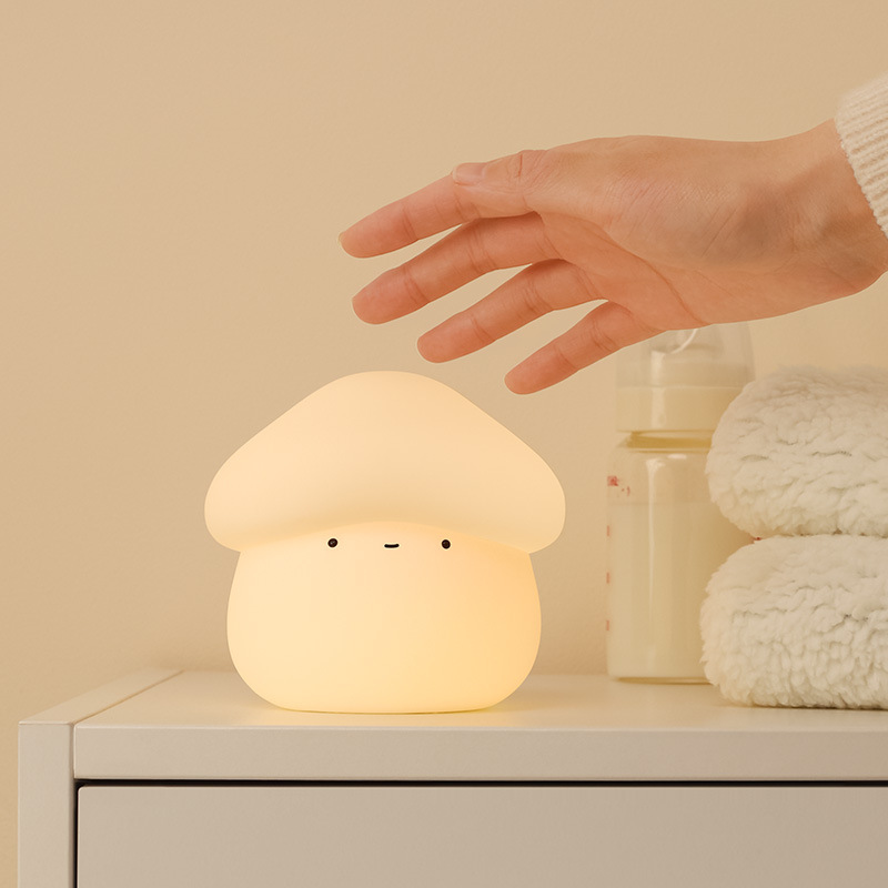 1Pcs Mushroom Head Silicone Ni - Mushroom Table Lamp avis et prix
