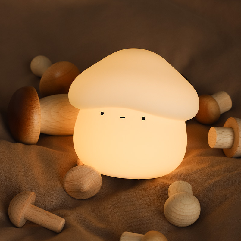 1Pcs Mushroom Head Silicone Ni - Mushroom Table Lamp avis et prix