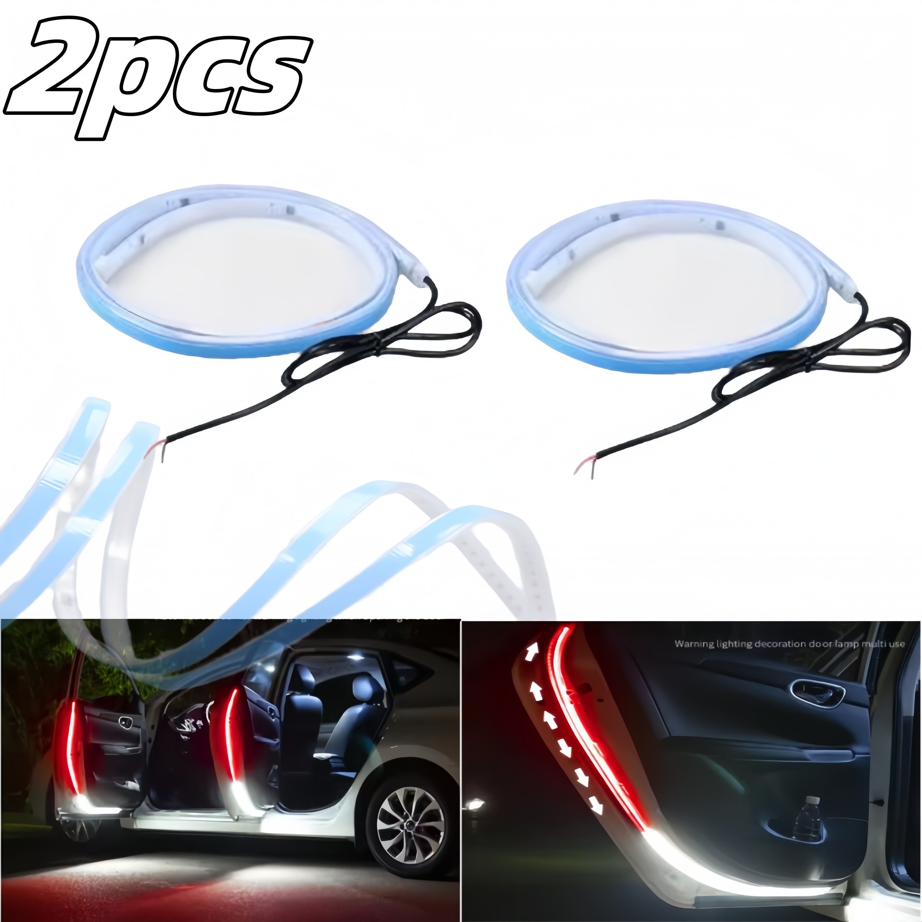 LED Car Door Opening Warning L - Lighting Bolt Decor avis et prix
