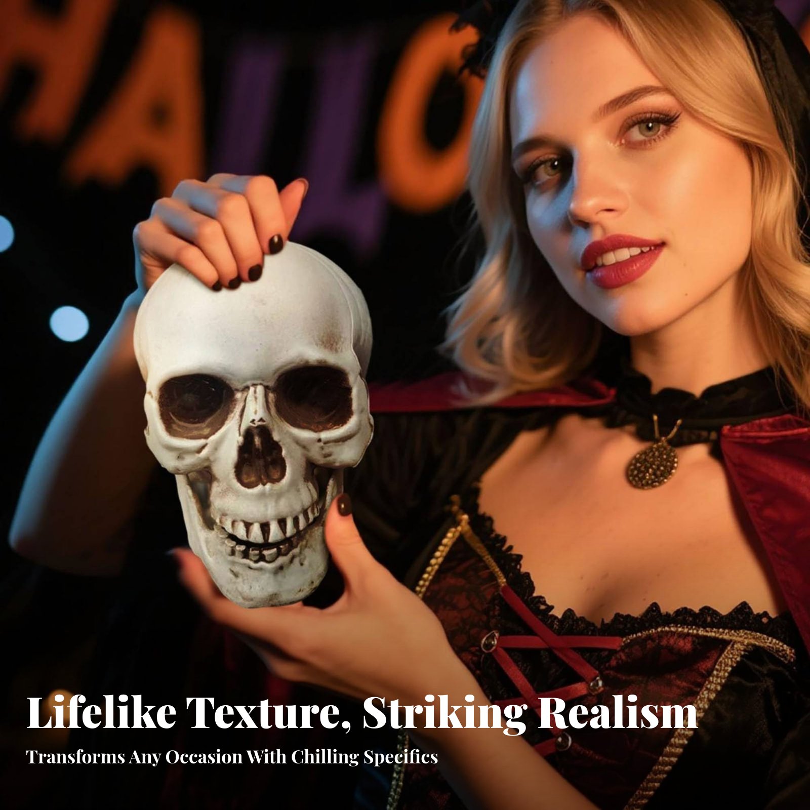 Realistic Skull Model Horror T - Lighting Decor avis et prix