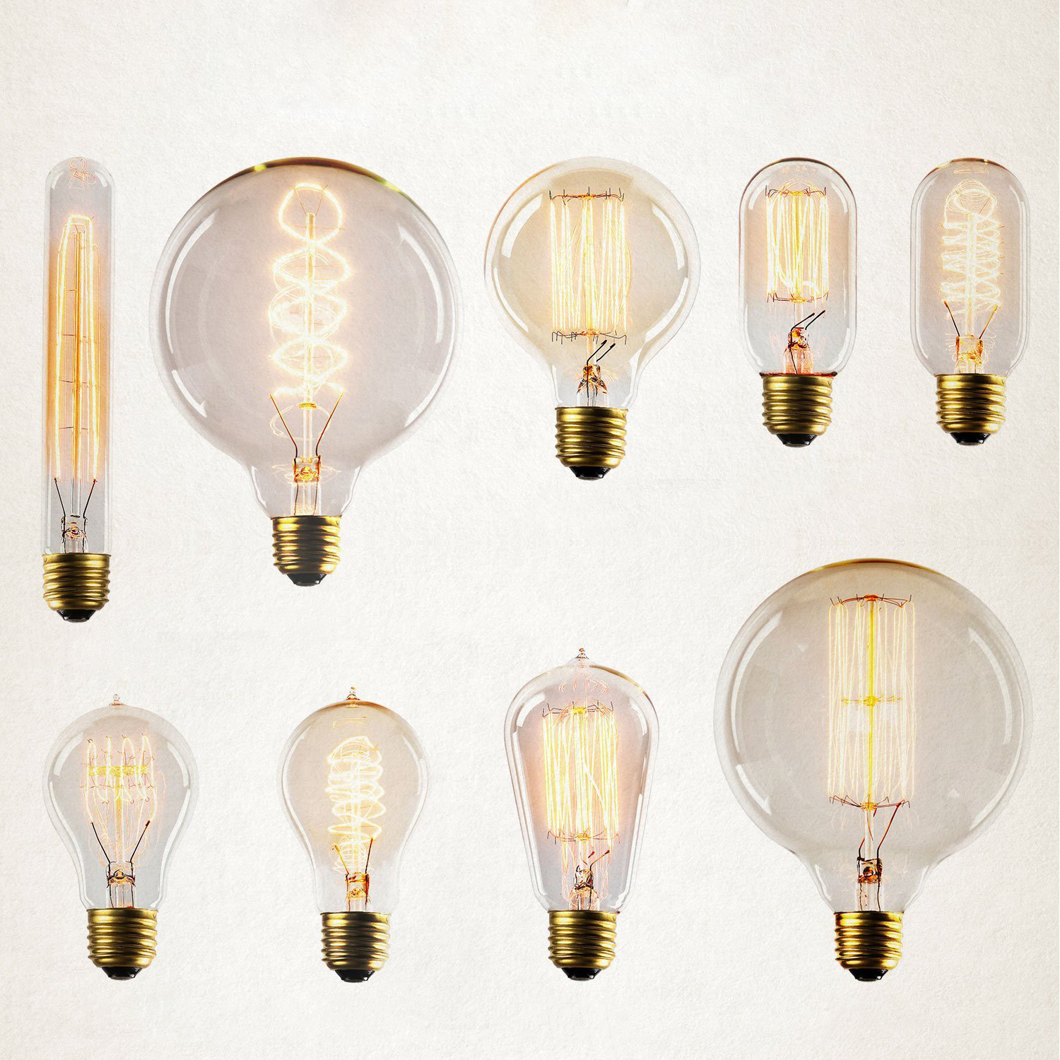 Retro Edison Light Bulb E27 40 - Lighting Decor Items avis et prix