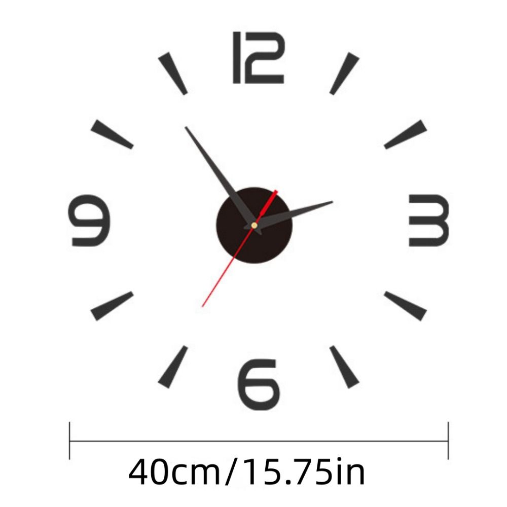 Frameless DIY Wall Clock Acryl - Lighting Home Decor Wall Clocks avis et prix