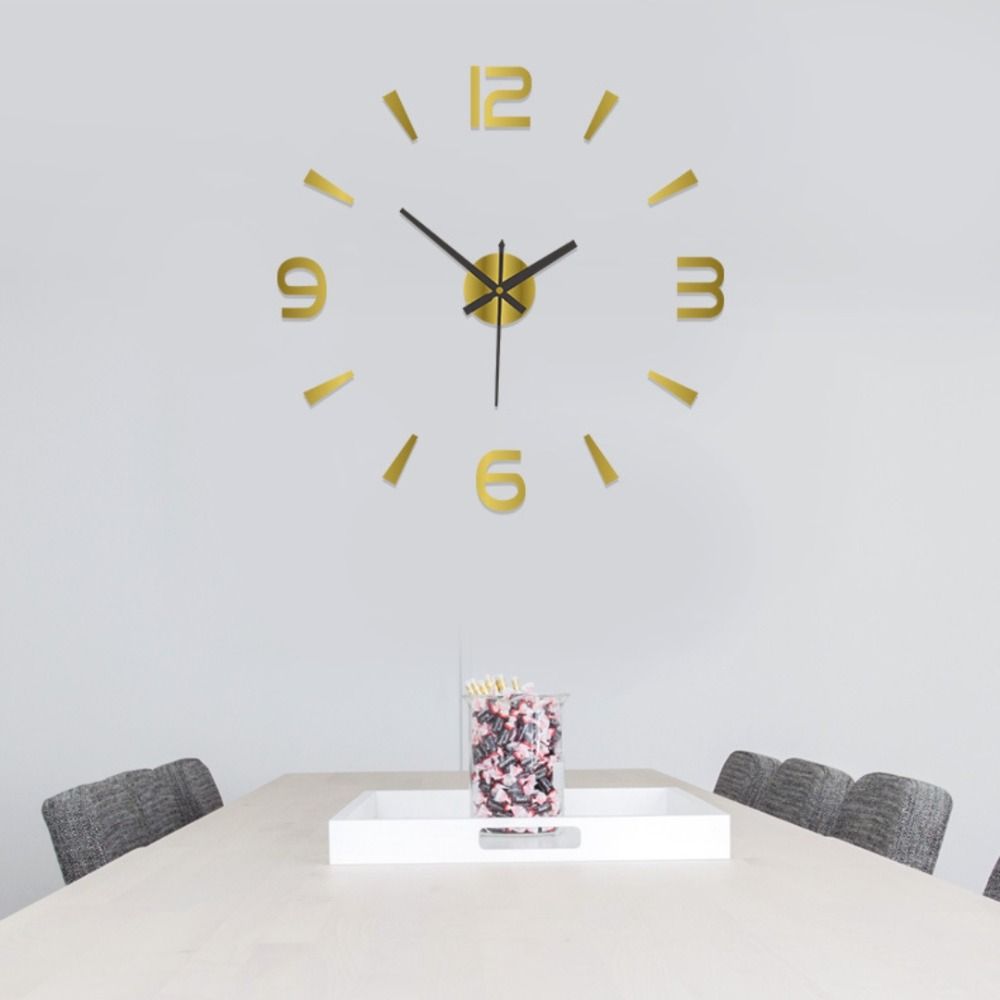 Frameless DIY Wall Clock Acryl - Lighting Home Decor Wall Clocks avis et prix