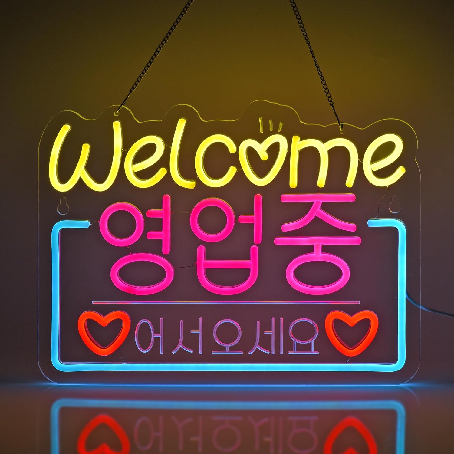 Korean Welcome on Sale Neon Si - Decor Lighting Sales avis et prix