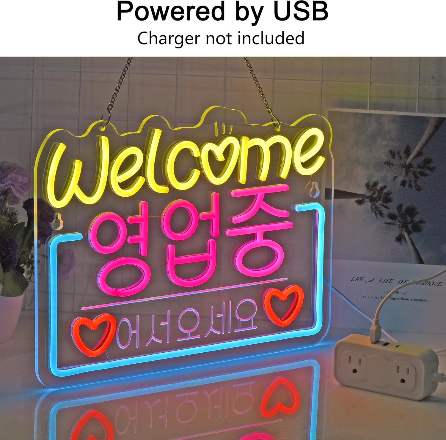 Korean Welcome on Sale Neon Si - Decor Lighting Sales avis et prix