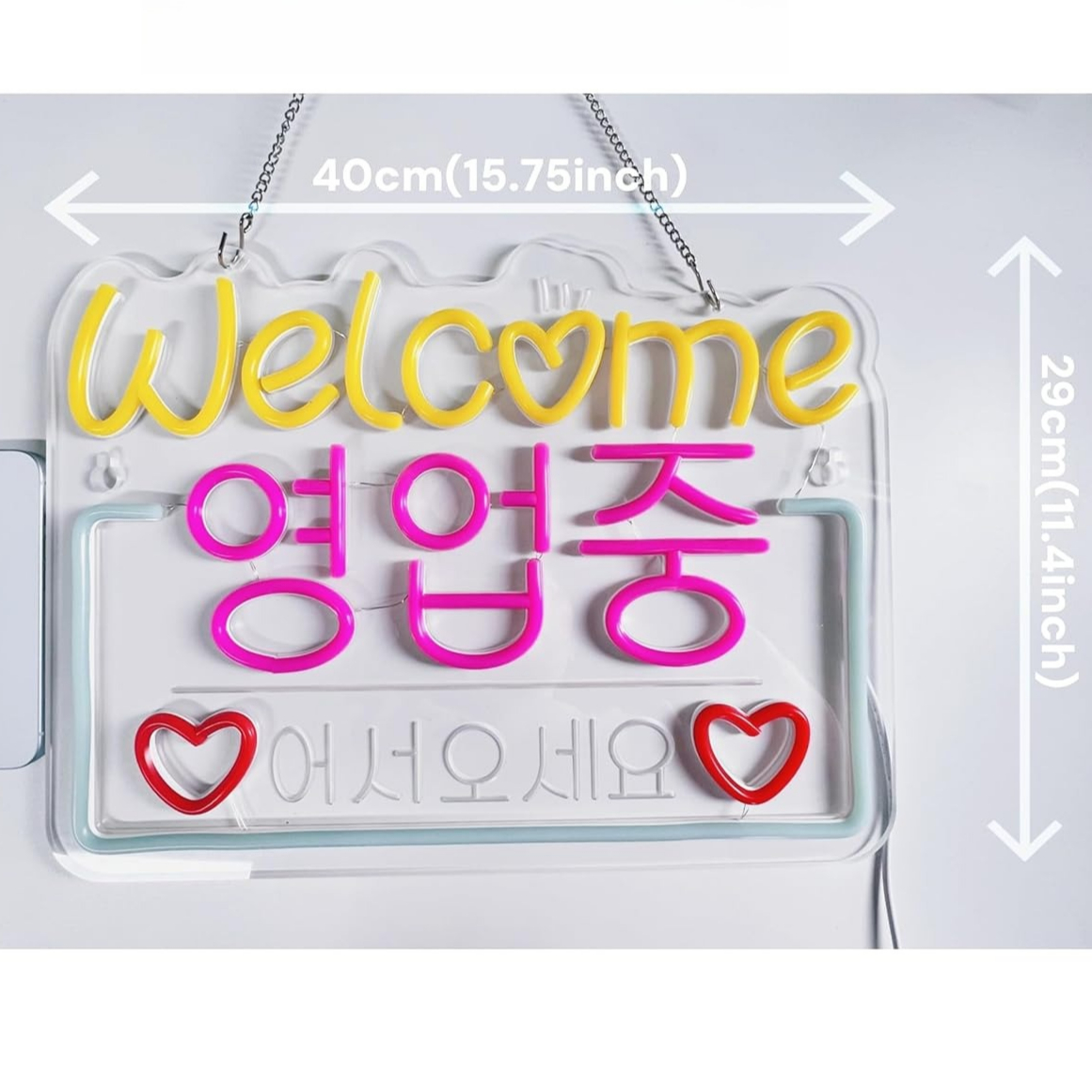 Korean Welcome on Sale Neon Si - Decor Lighting Sales avis et prix