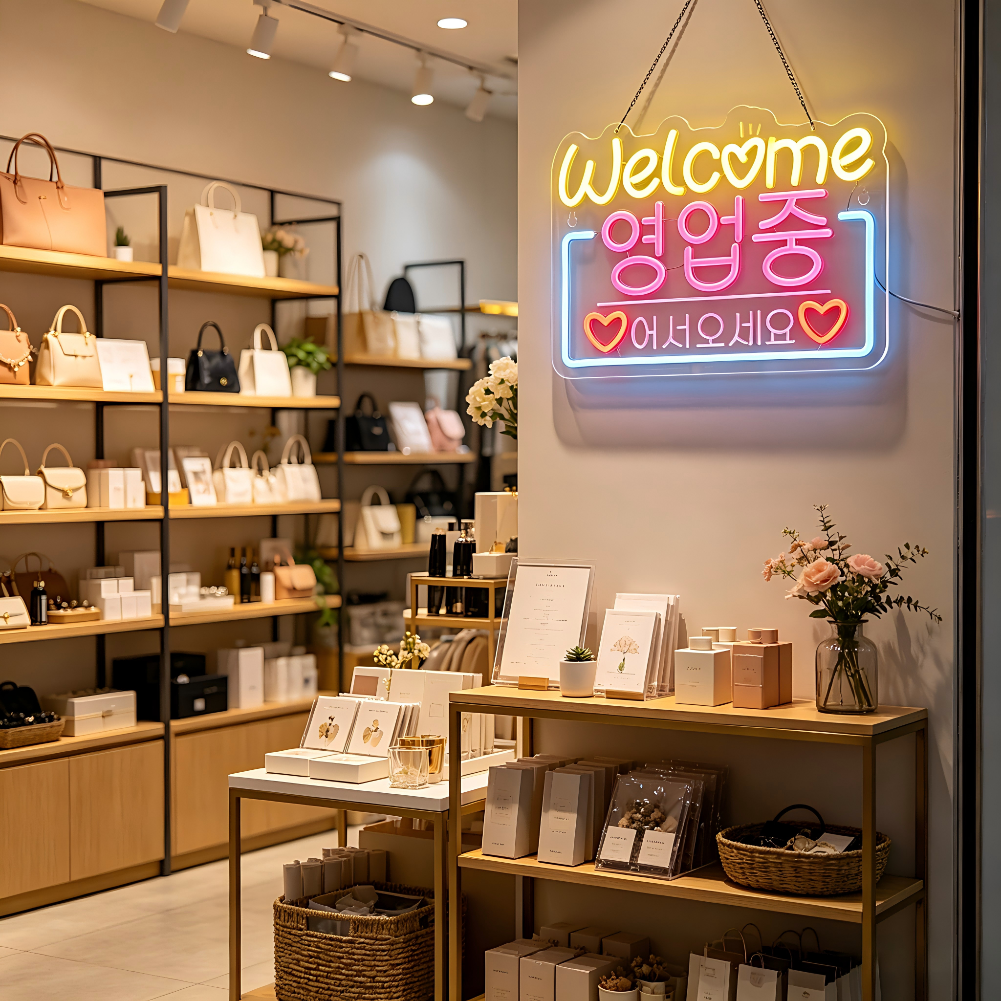 Korean Welcome on Sale Neon Si - Decor Lighting Sales avis et prix